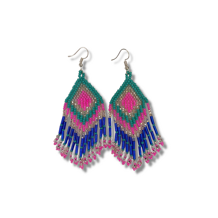 Alegria Seed Bead Earrings - Guatemala