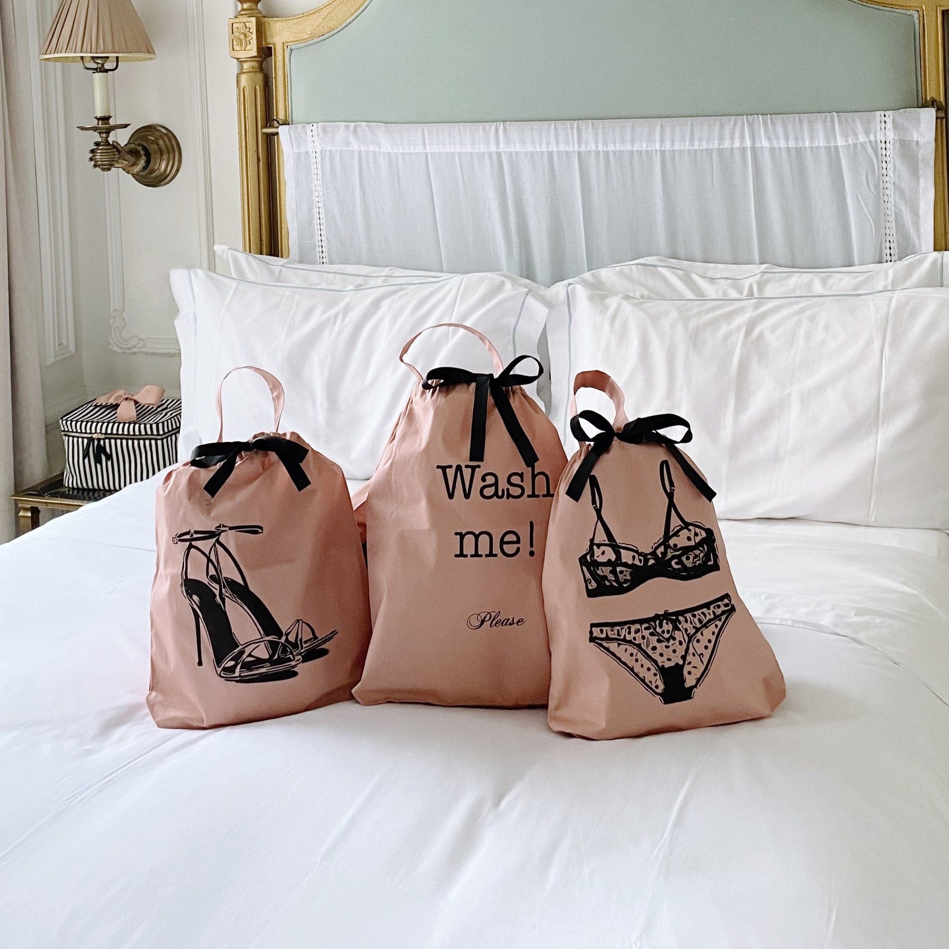 Wash Me, Laundry Bag, Pink/Blush - Osadia Concept Store