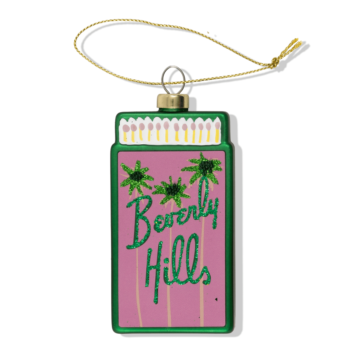 Matchbook Ornament - Beverly Hills