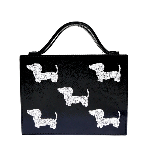 Black Bellina Briefcase Bag
