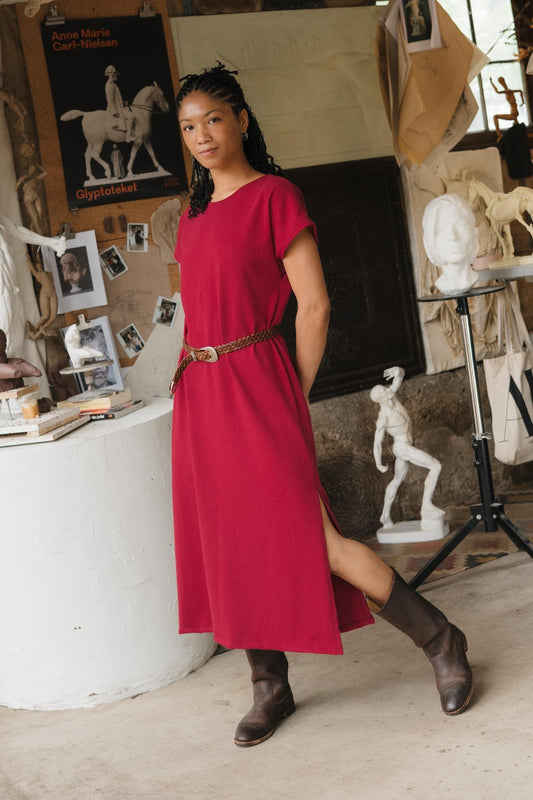 Cairo Dress (Updated) in Madder
