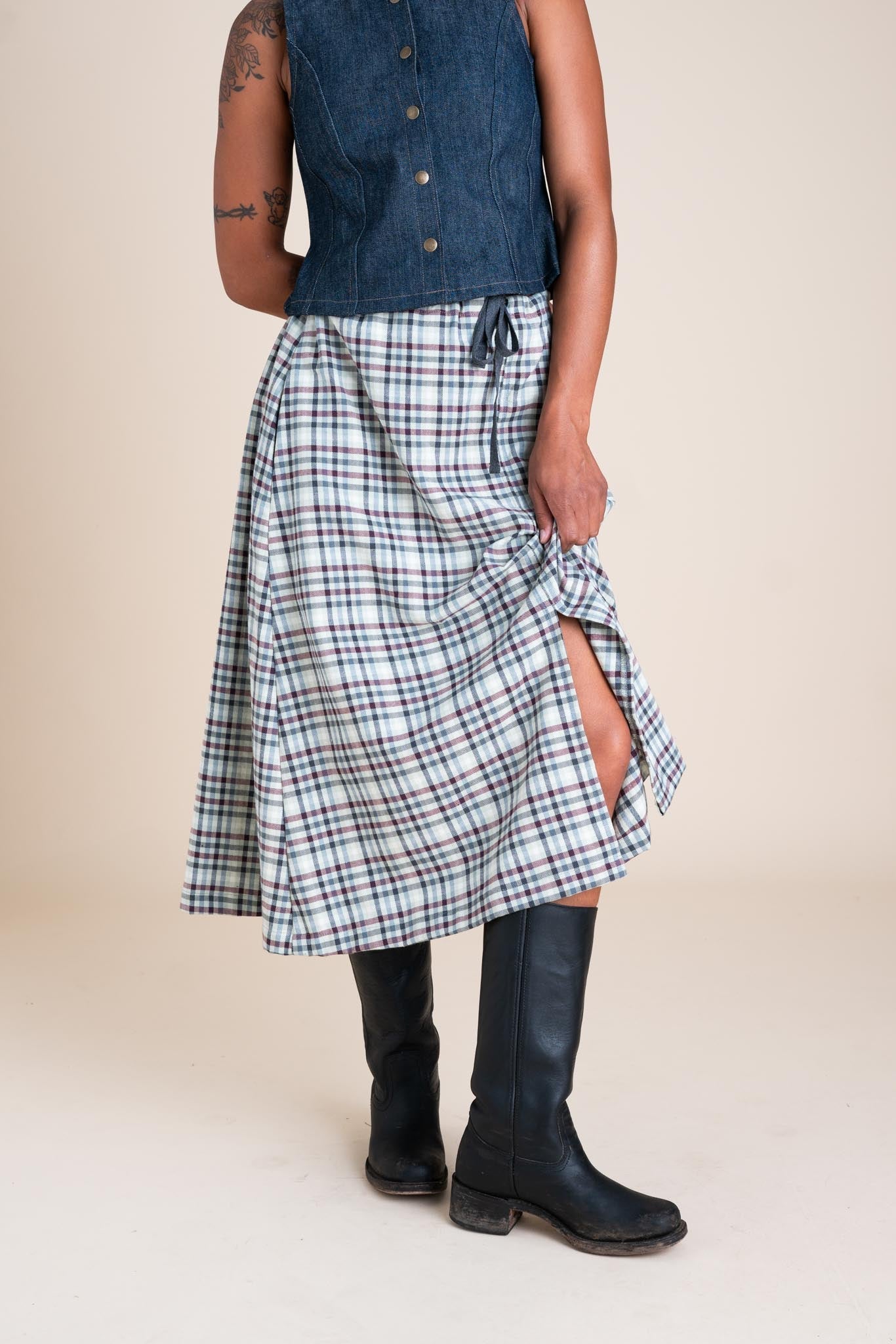 Esme Skirt (Updated) in Grove