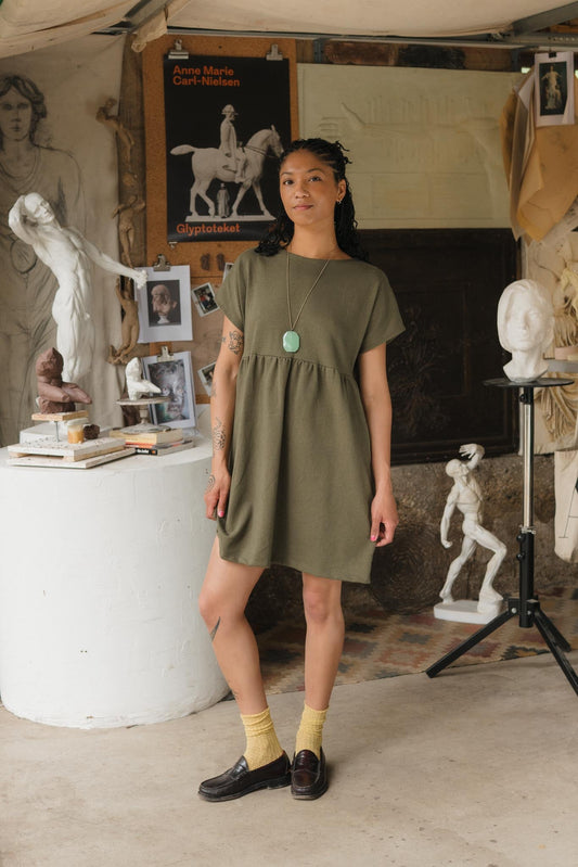 Porch Dress (Updated) in Patina