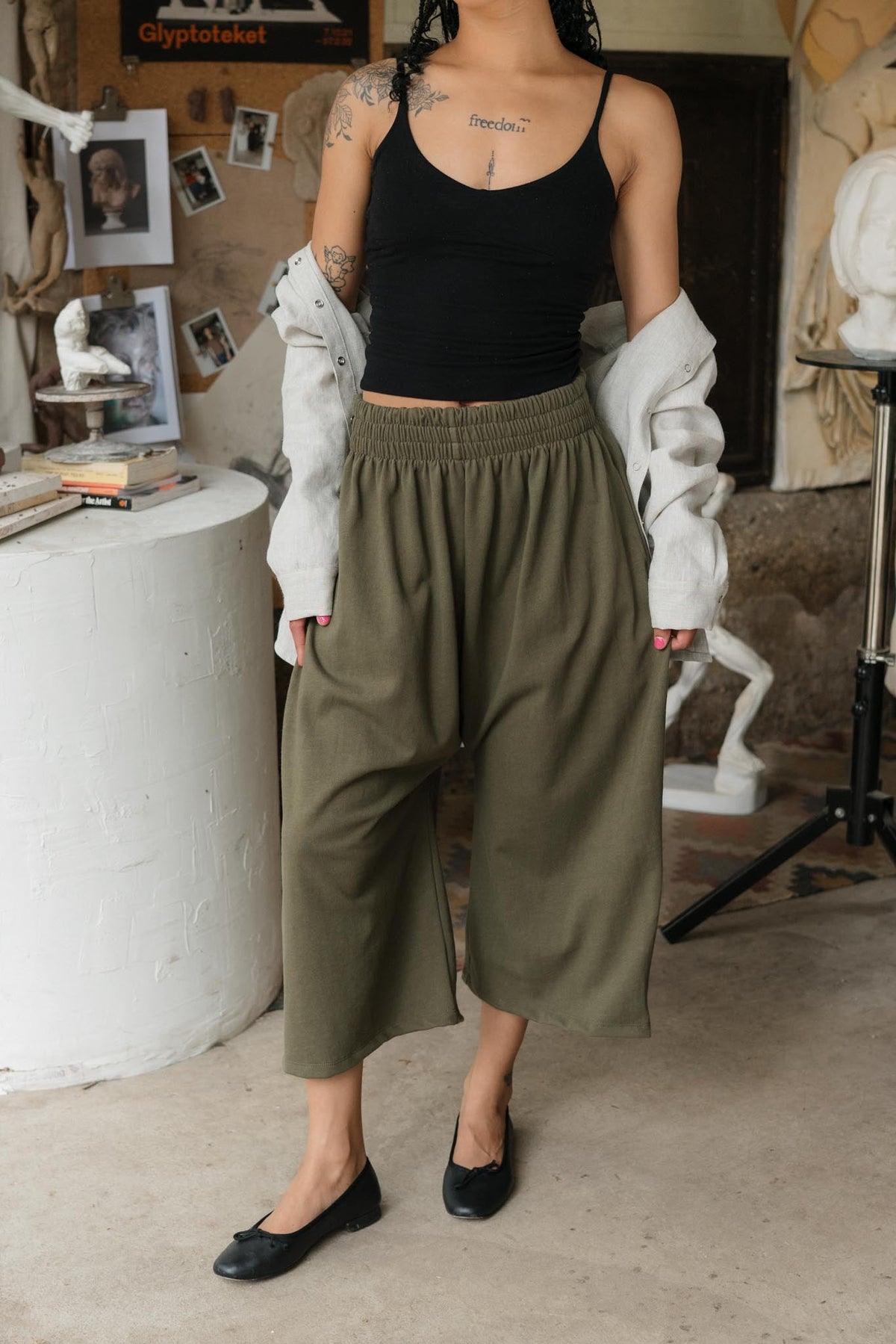 Weekend Pants (Updated) in Patina
