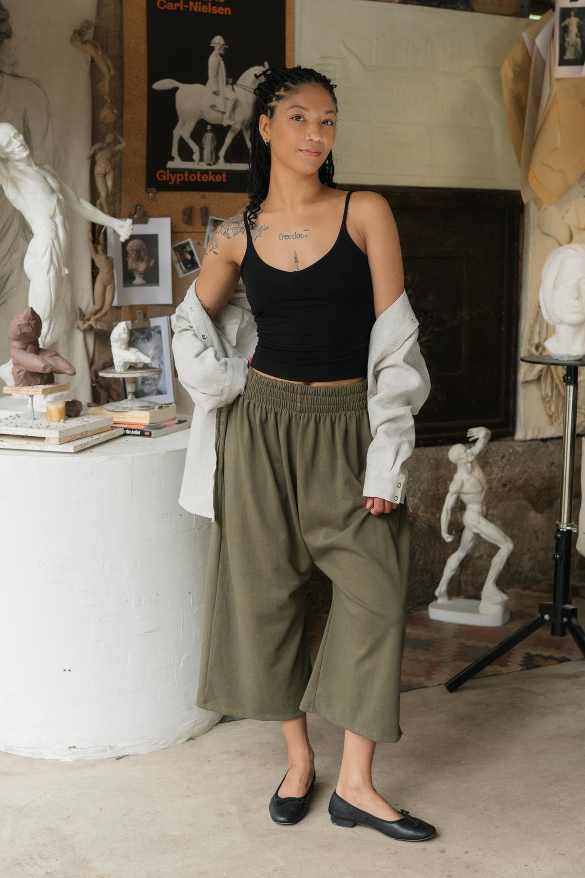 Weekend Pants (Updated) in Patina