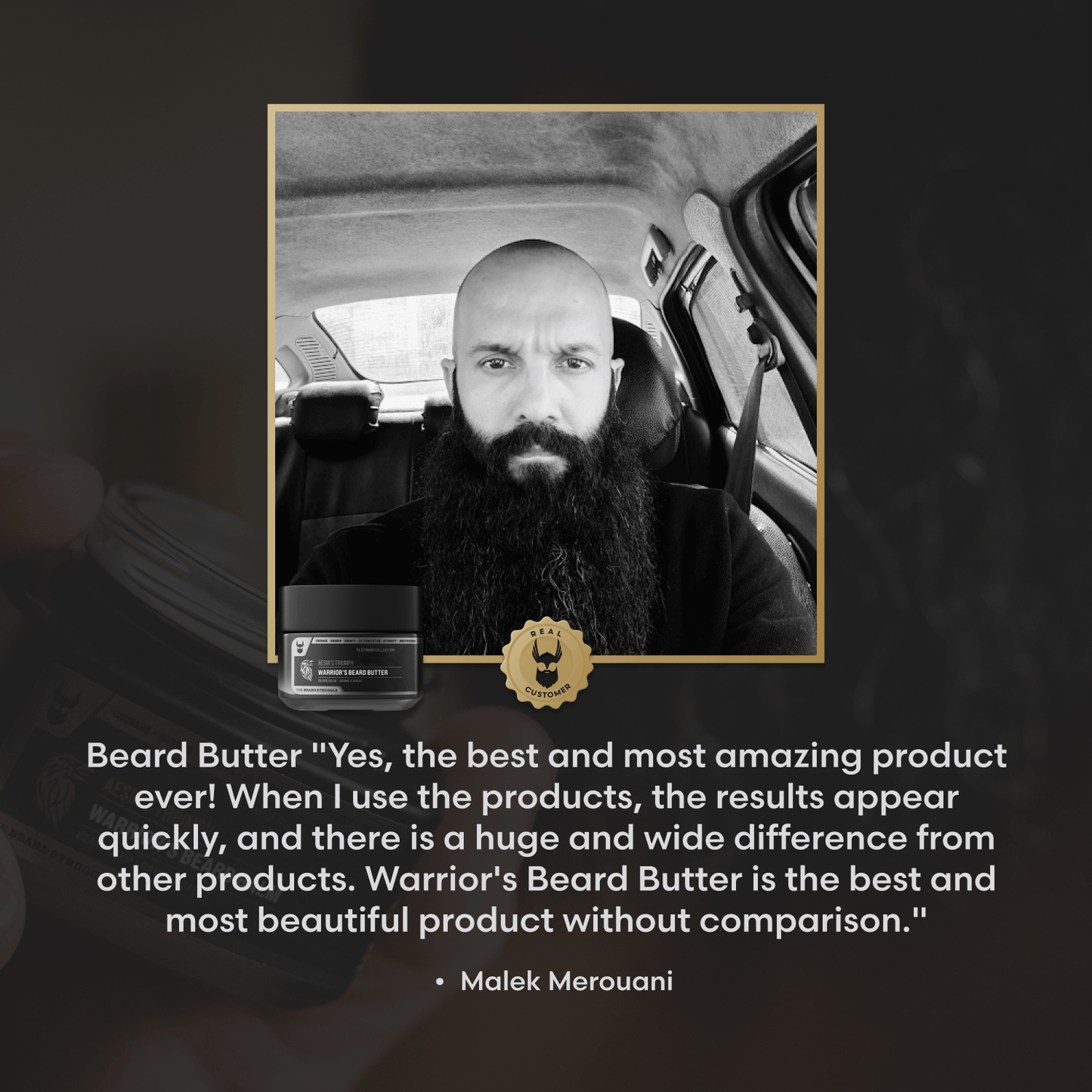 Warrior's Beard Butter - All Natural Care for Your Beard