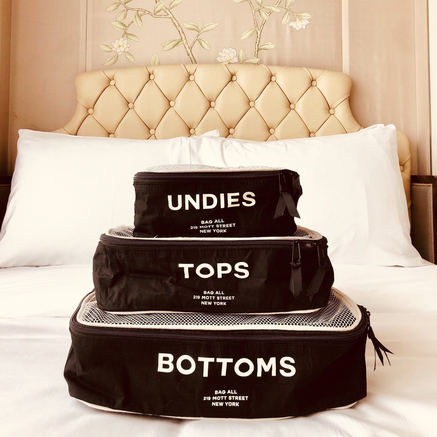Best Packing Cubes, 3-pack Black - Osadia Concept Store