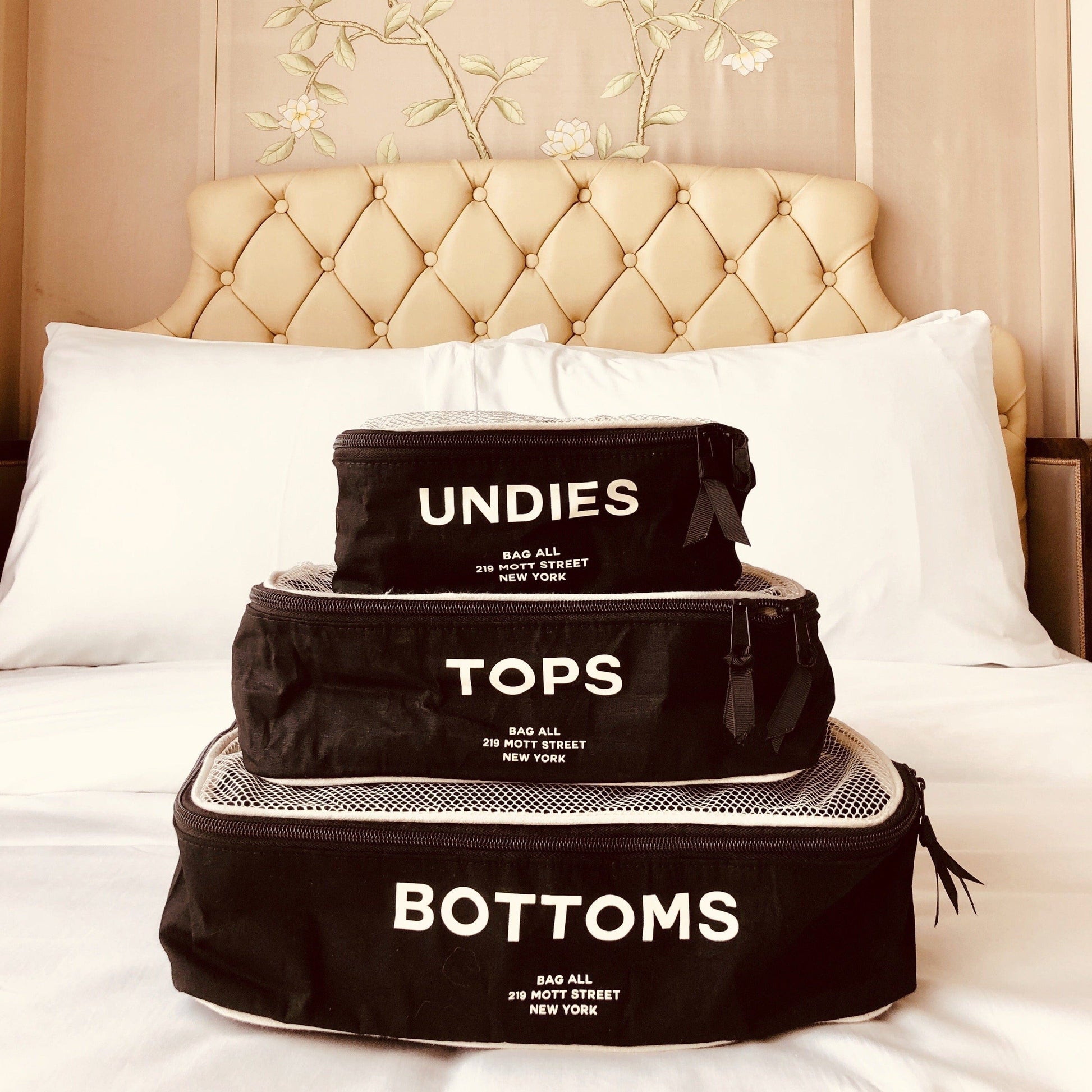 Best Packing Cubes, 3-pack Black - Osadia Concept Store