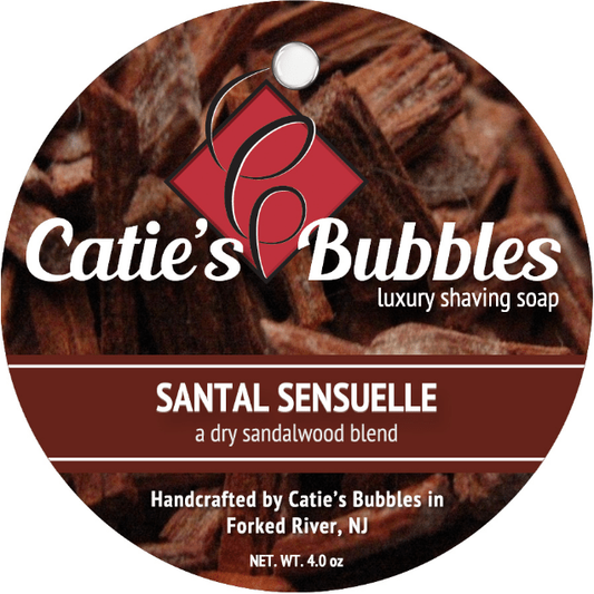 Catie's Bubbles Santal Sensuelle Shaving Collection