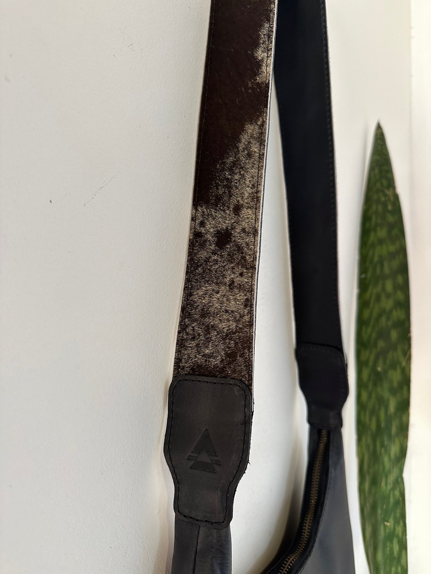 Rango Purse - Black and Black Hair on Hide
