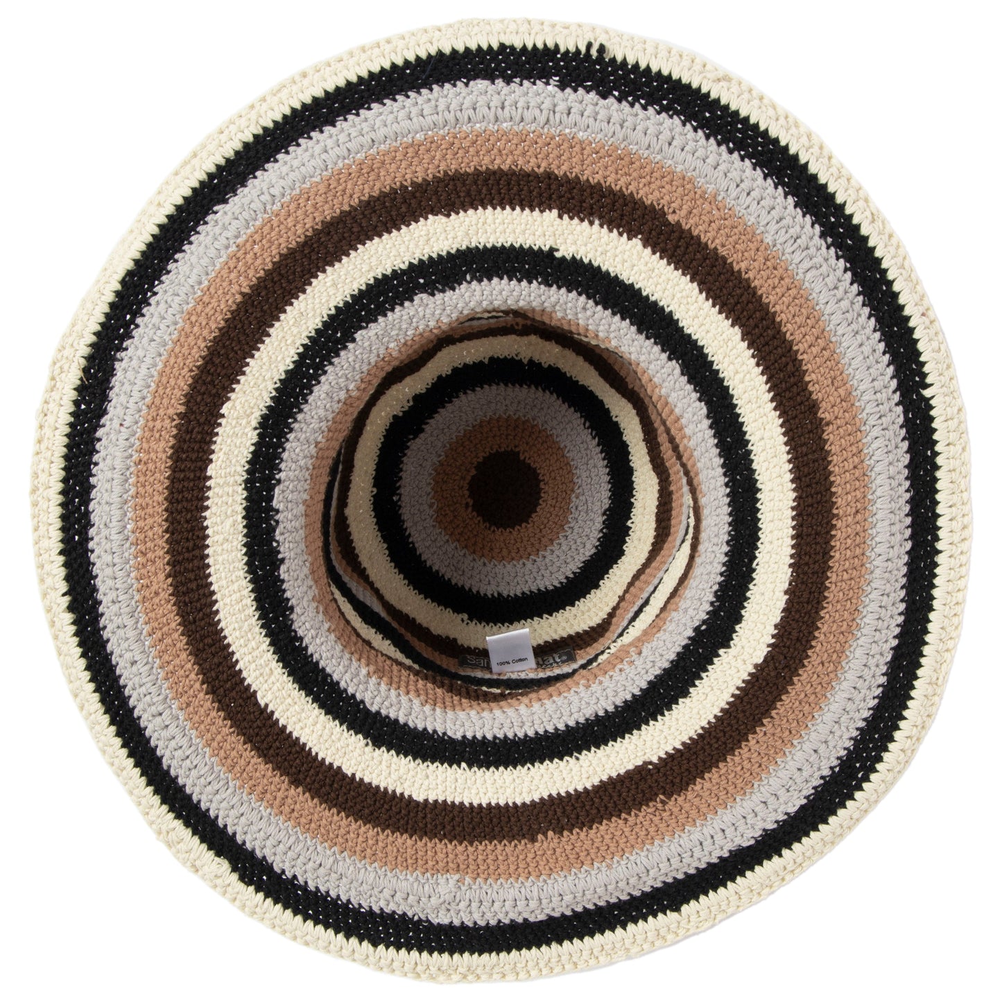 Women's Crocheted Brim Hat