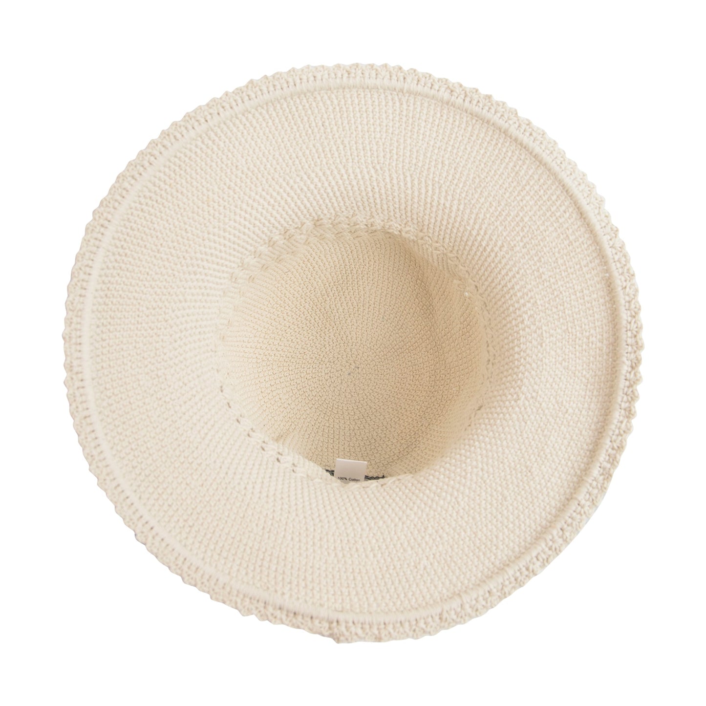 Women's Cotton Crochet Hat Medium Brim