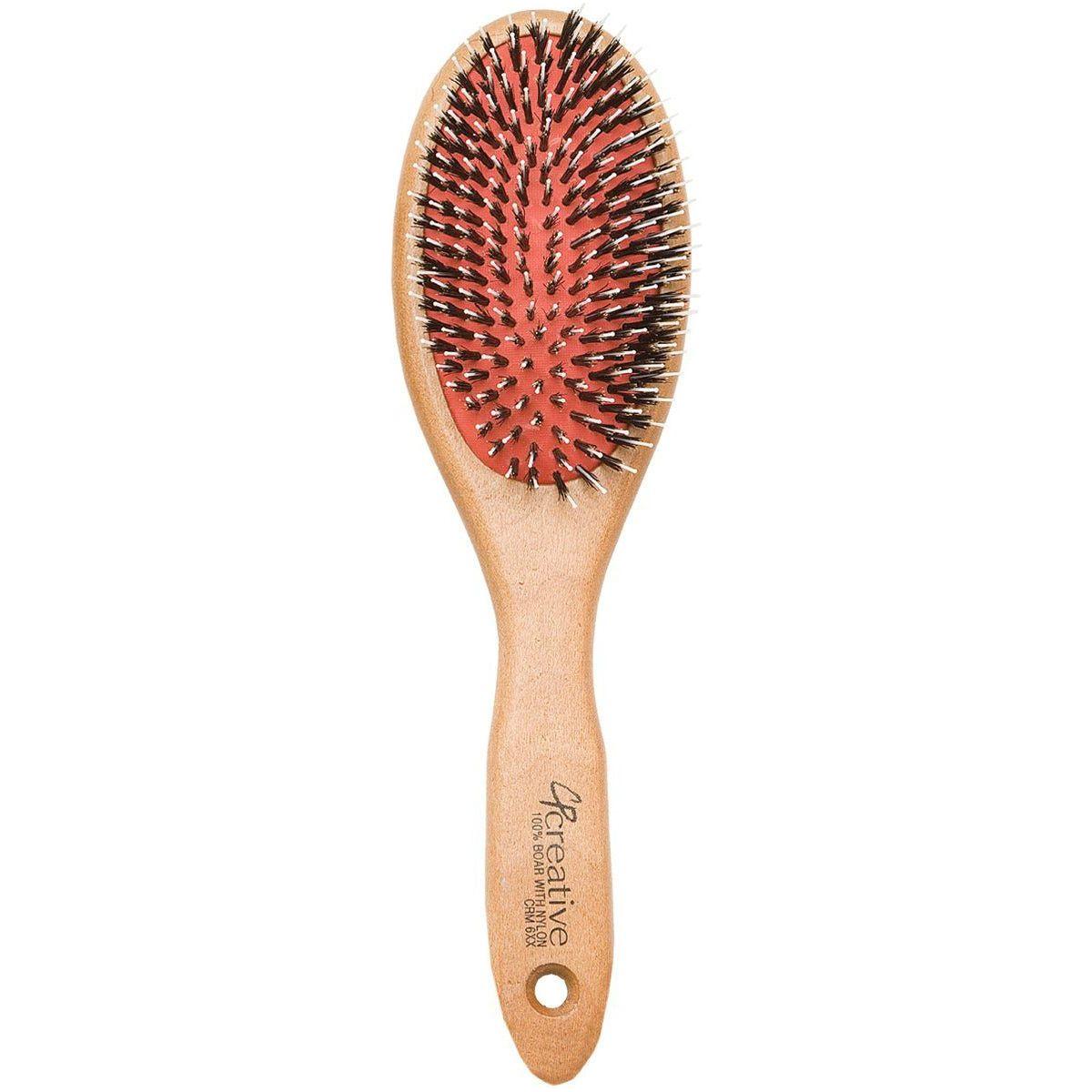 Eco-Friendly Mixed Bristle Paddle Hair Brush