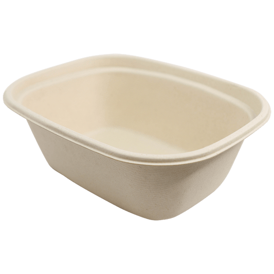 World Centric 8.7x6.7x3.1 in (44 oz) Fiber Box (QTY:400)