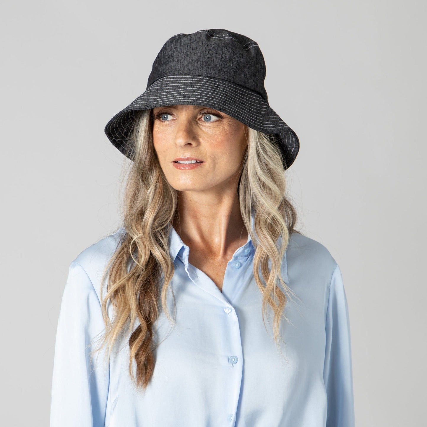 Chambray Bucket Hat