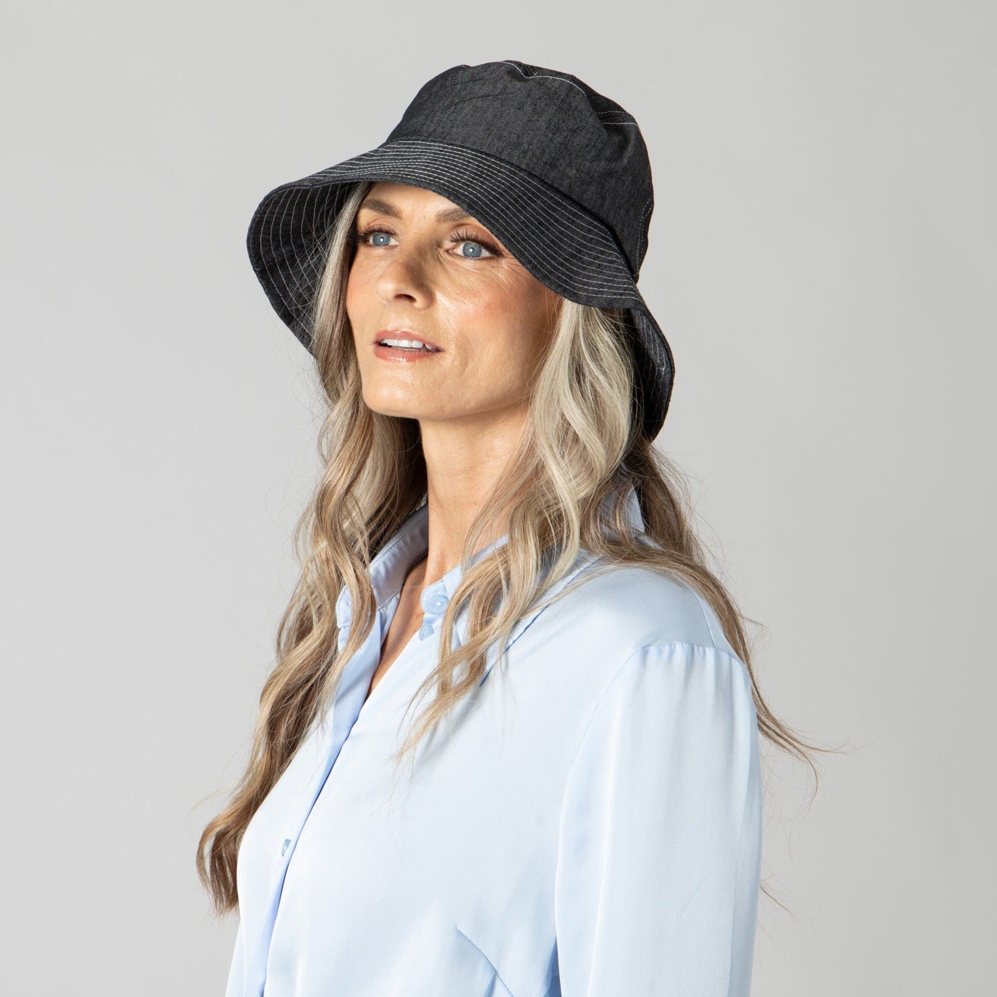 Chambray Bucket Hat