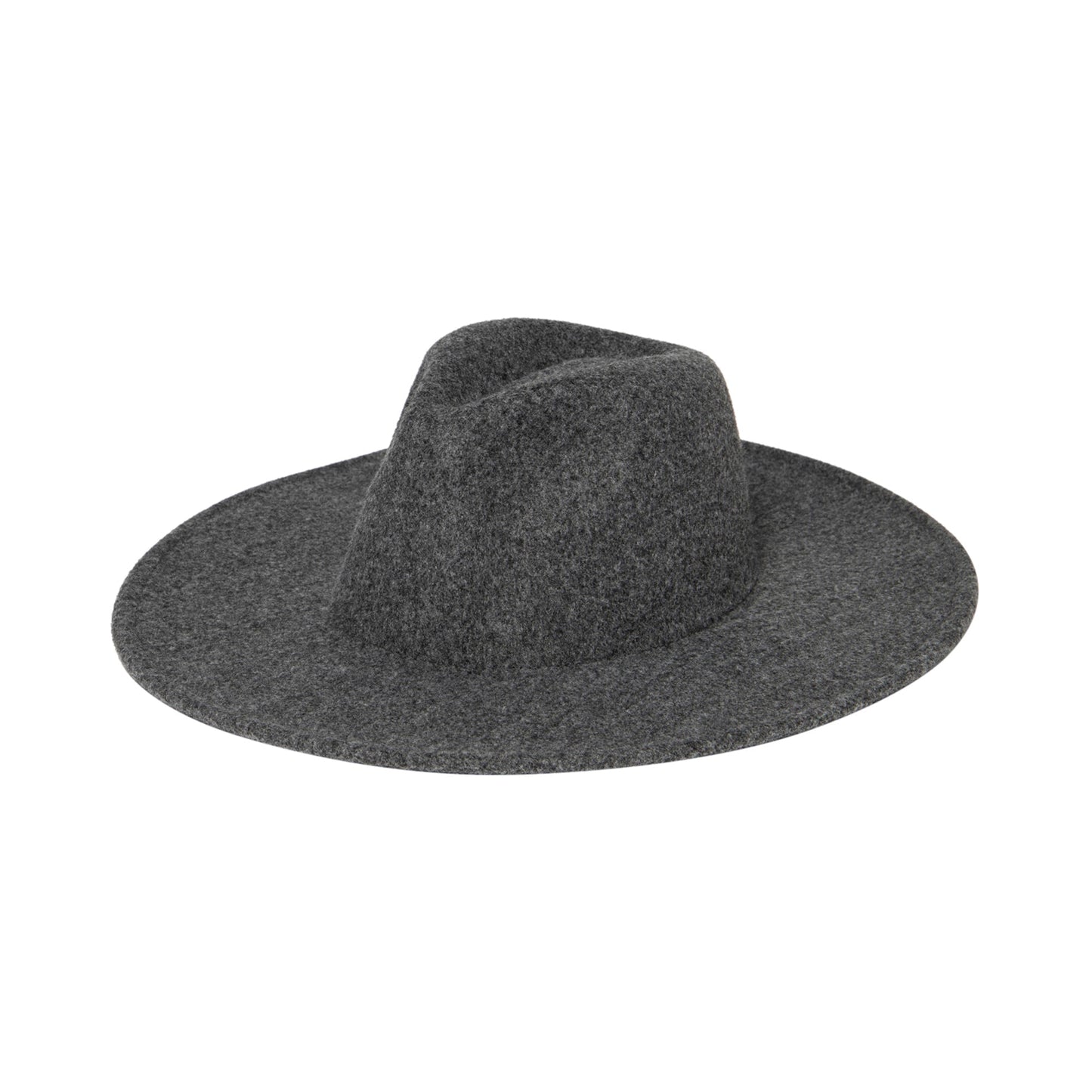 Women's Faux Felt Wide Brim Fedora