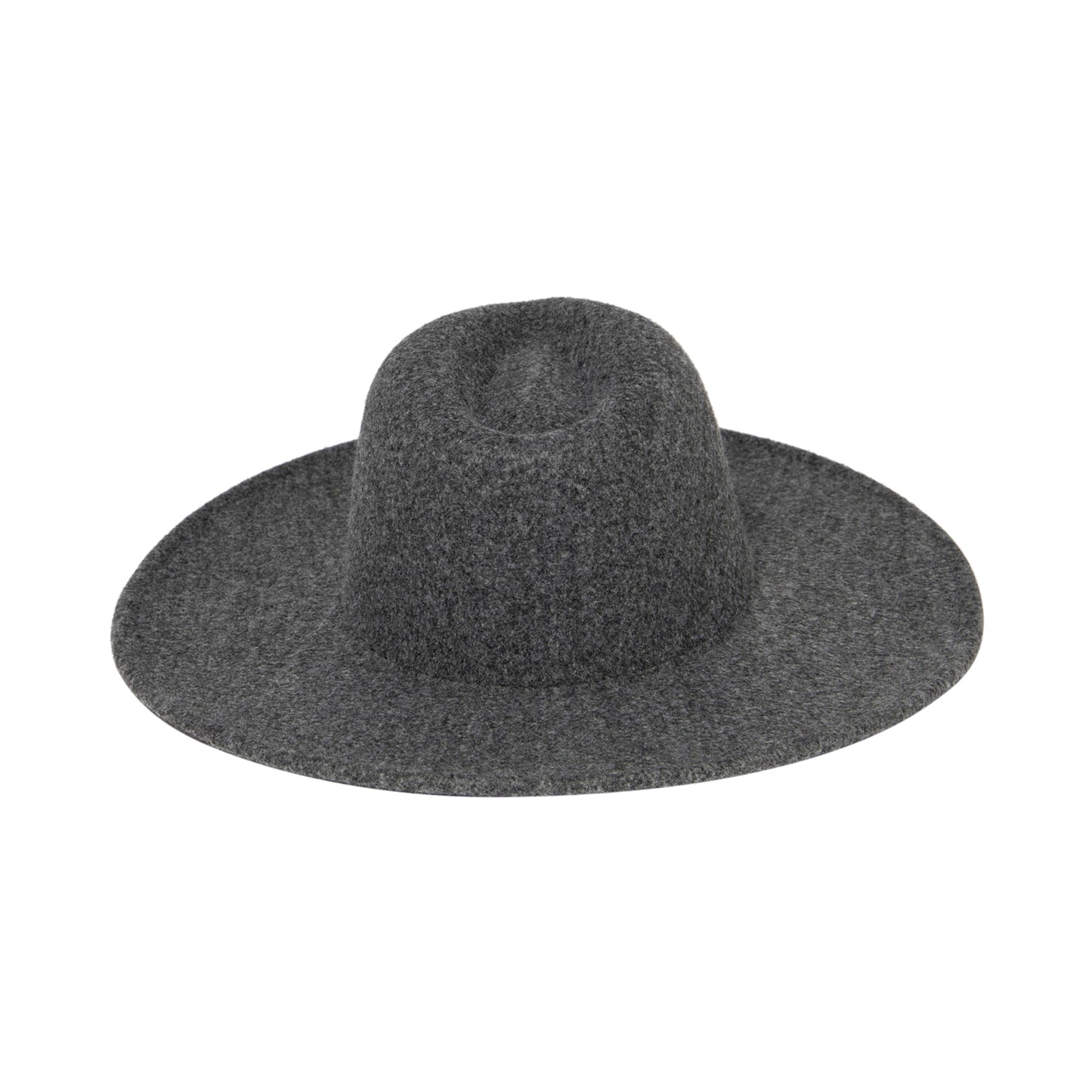 Women's Faux Felt Wide Brim Fedora