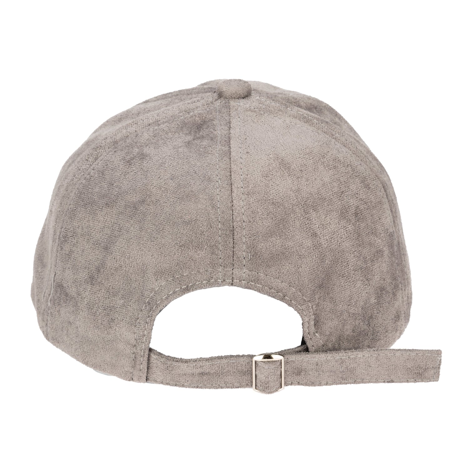 Unstructured Faux Suede Ball Cap