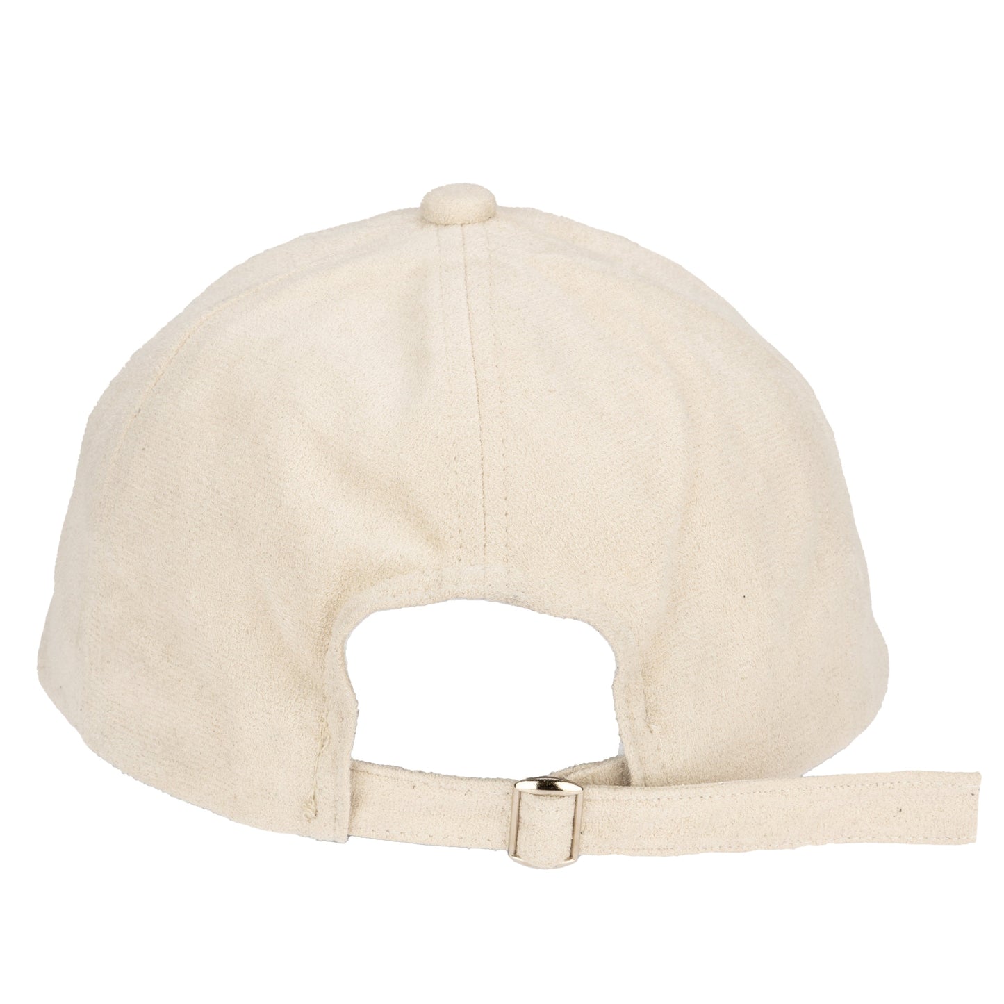 Unstructured Faux Suede Ball Cap