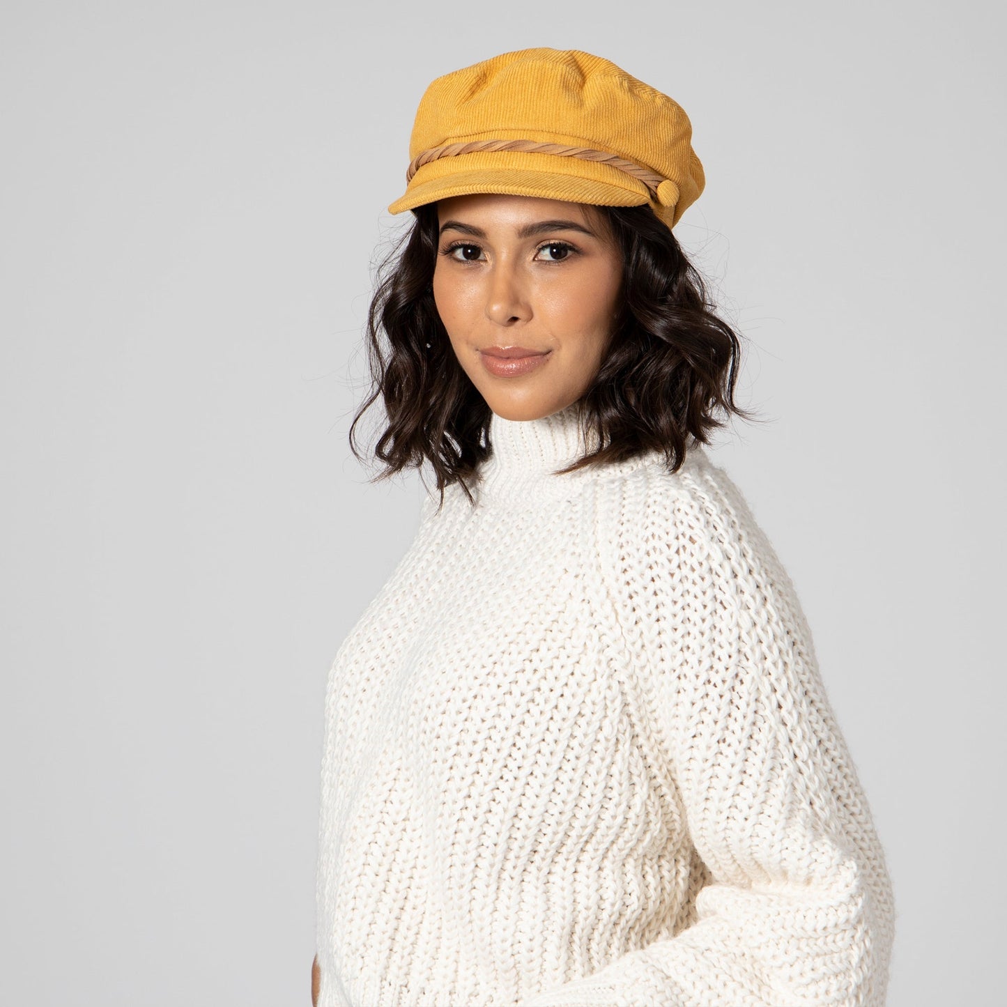 Cord fisherman cap