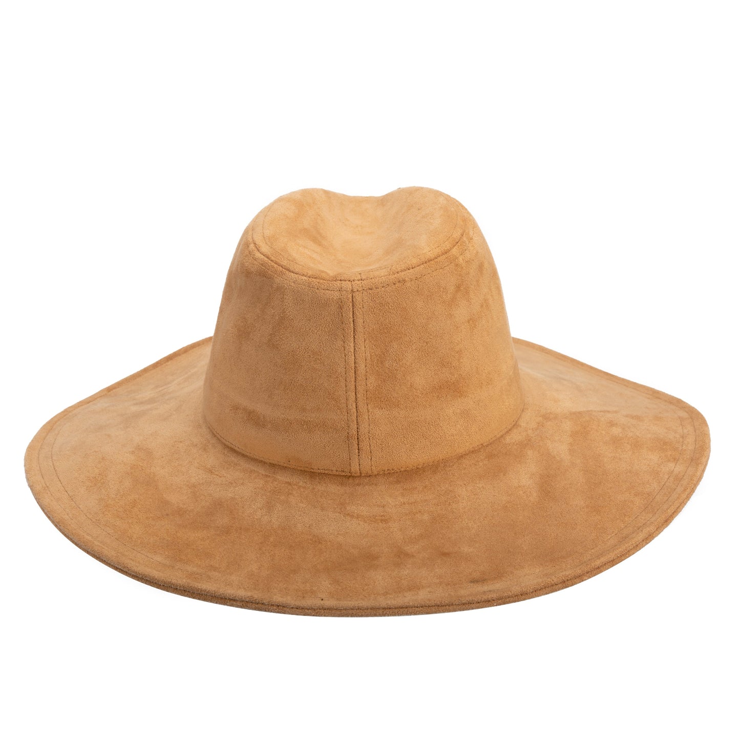 Pioneer - Cut & Sew Faux Suede Fedora