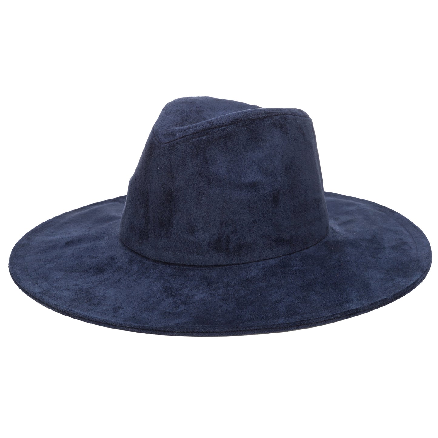 Pioneer - Cut & Sew Faux Suede Fedora