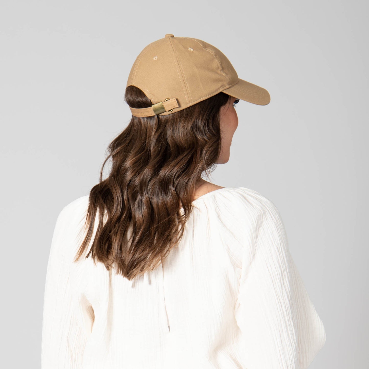 Partly Cloudy - Women's Cut and Sew Linen Ball Cap