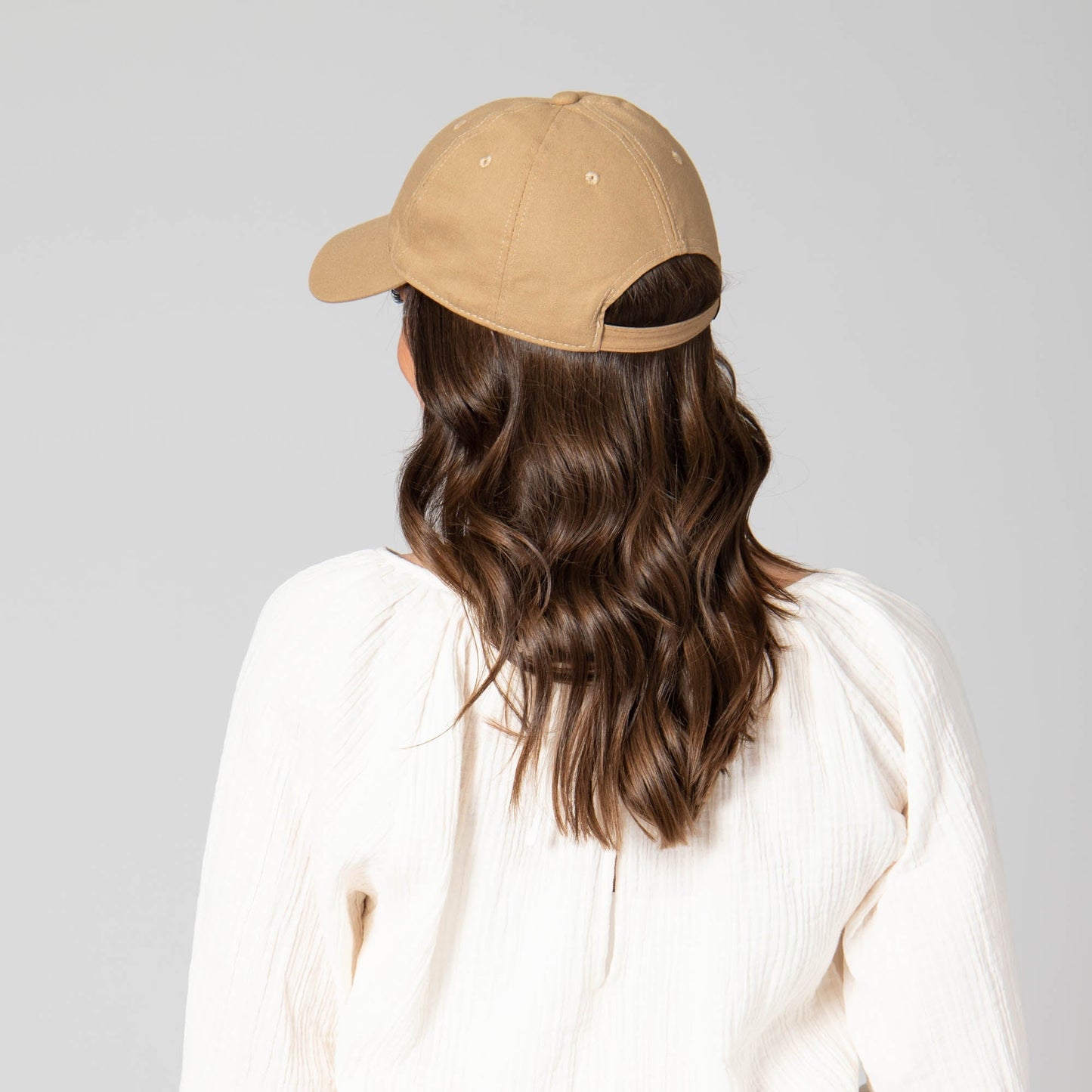Partly Cloudy - Women's Cut and Sew Linen Ball Cap