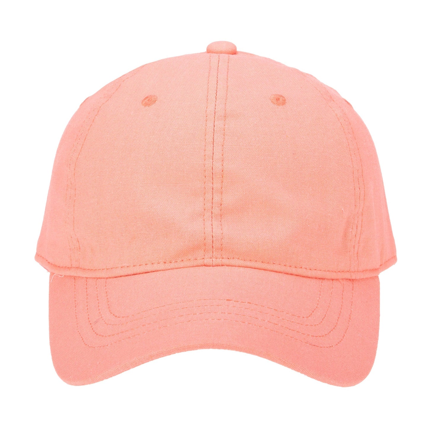 Partly Cloudy - Women's Cut and Sew Linen Ball Cap
