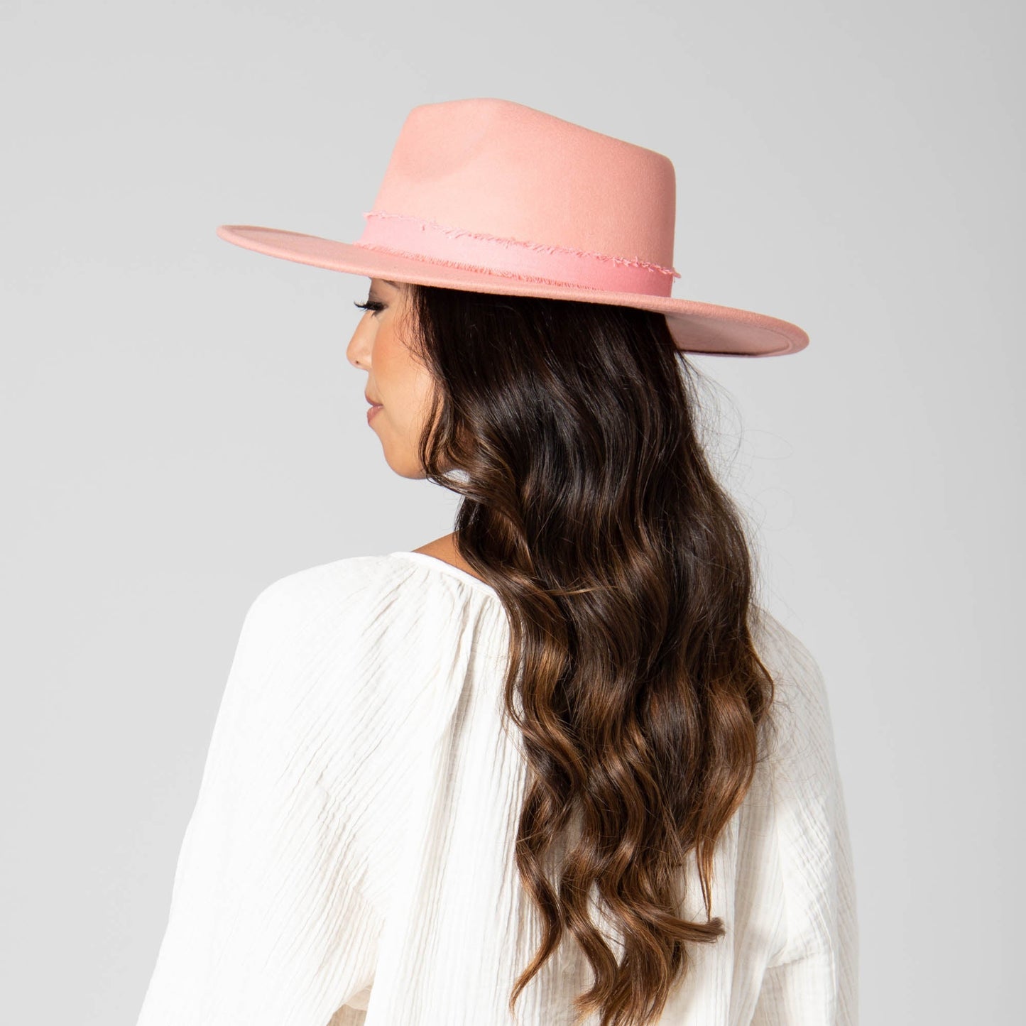 Women's Faux Felt Fedora