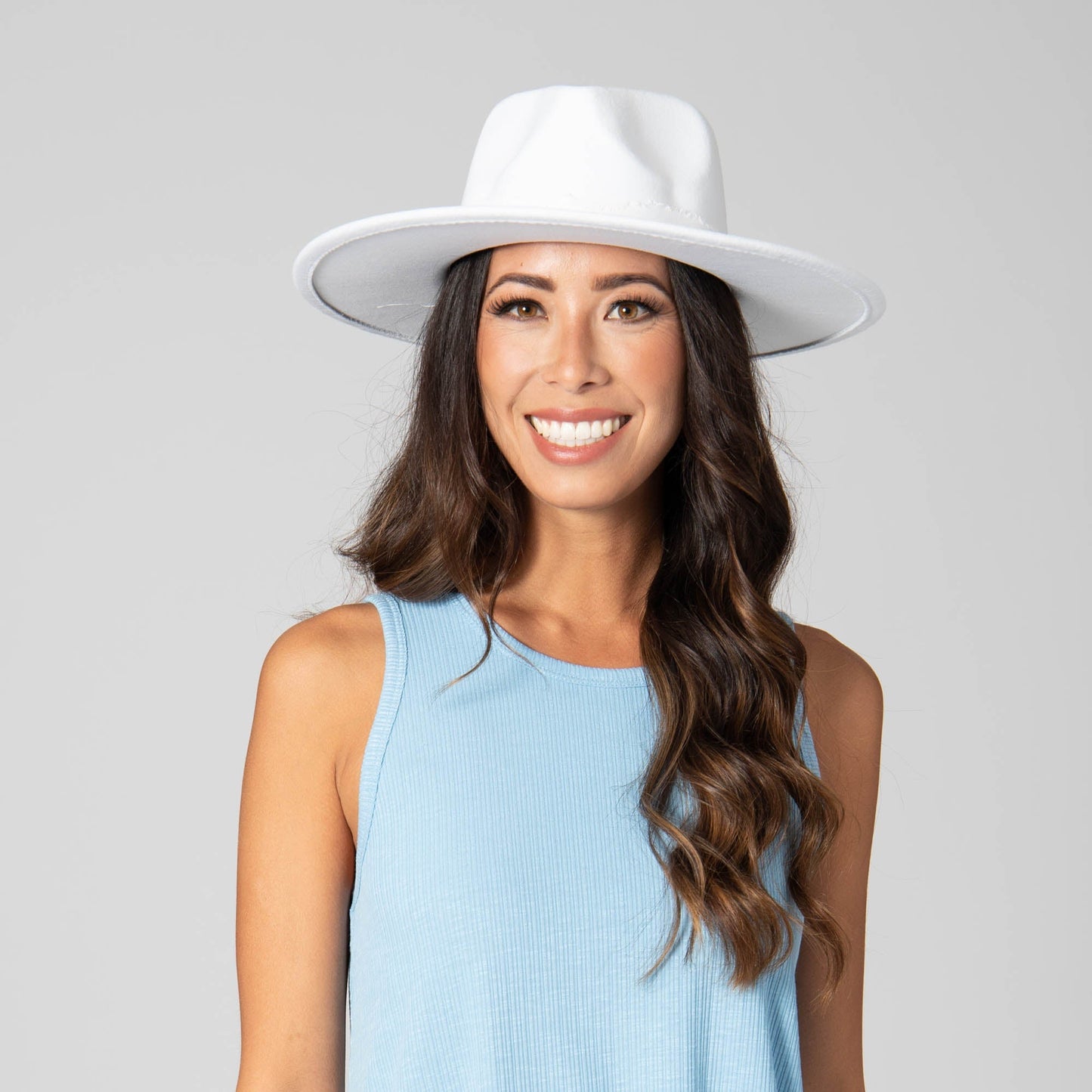 Women's Faux Felt Fedora