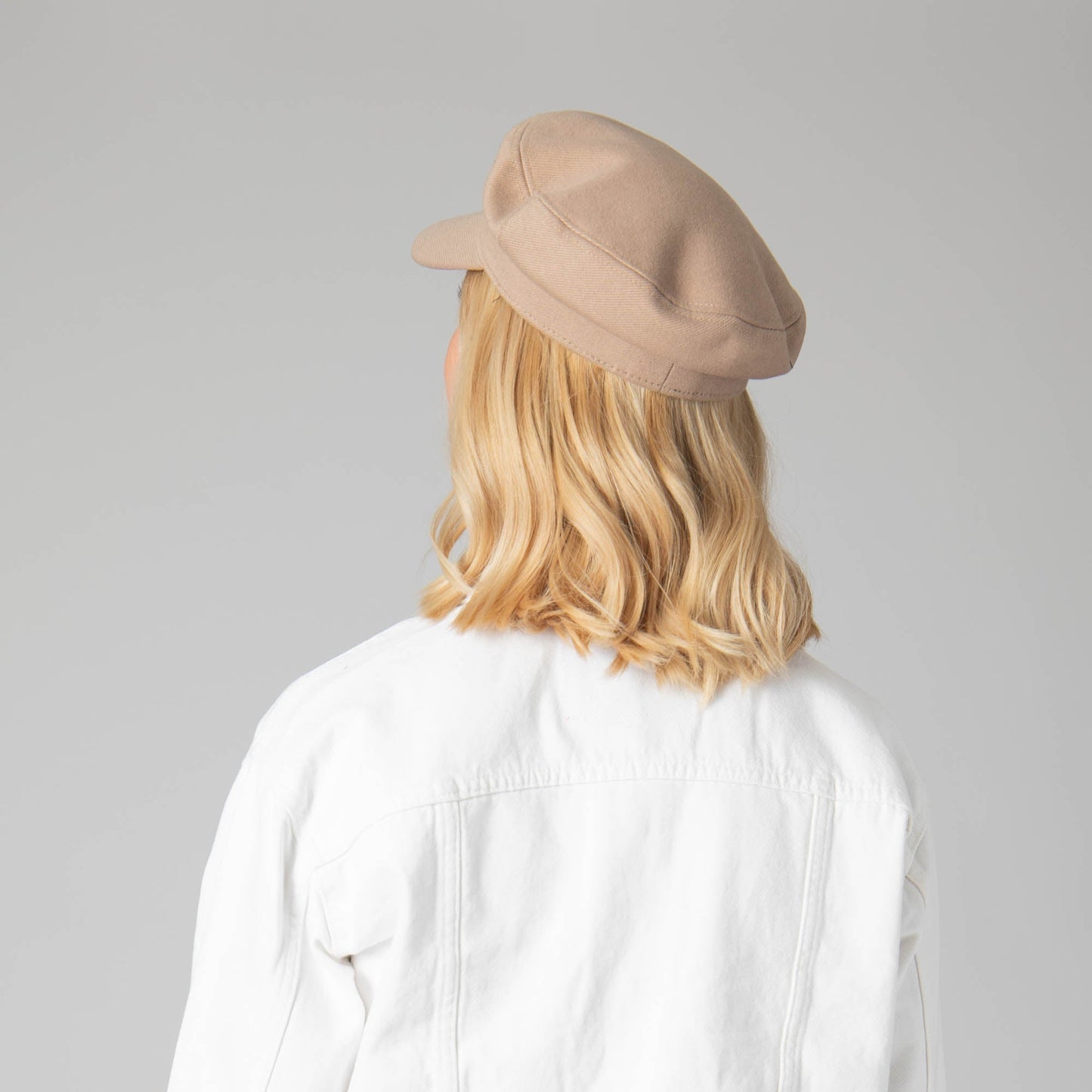 Solid Brushed Poly Twill Fisherman Cap