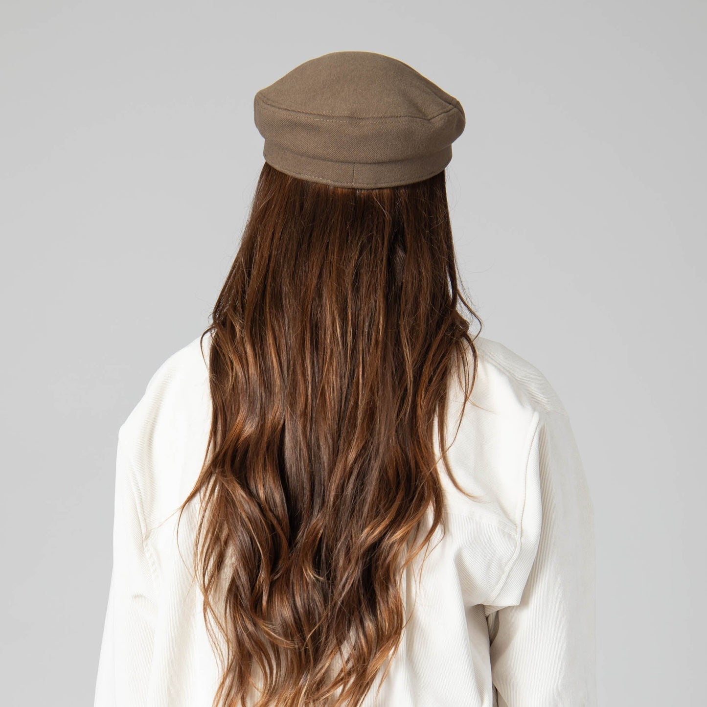 Solid Brushed Poly Twill Fisherman Cap