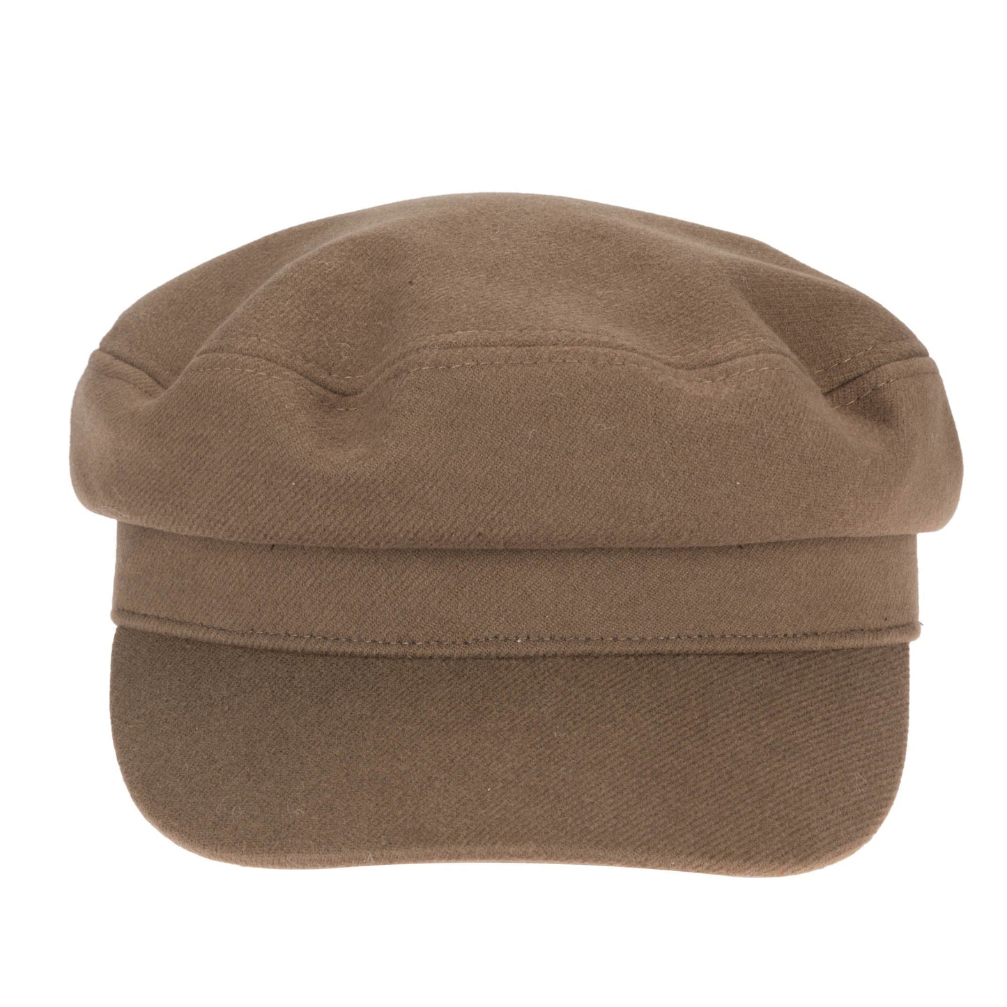 Solid Brushed Poly Twill Fisherman Cap