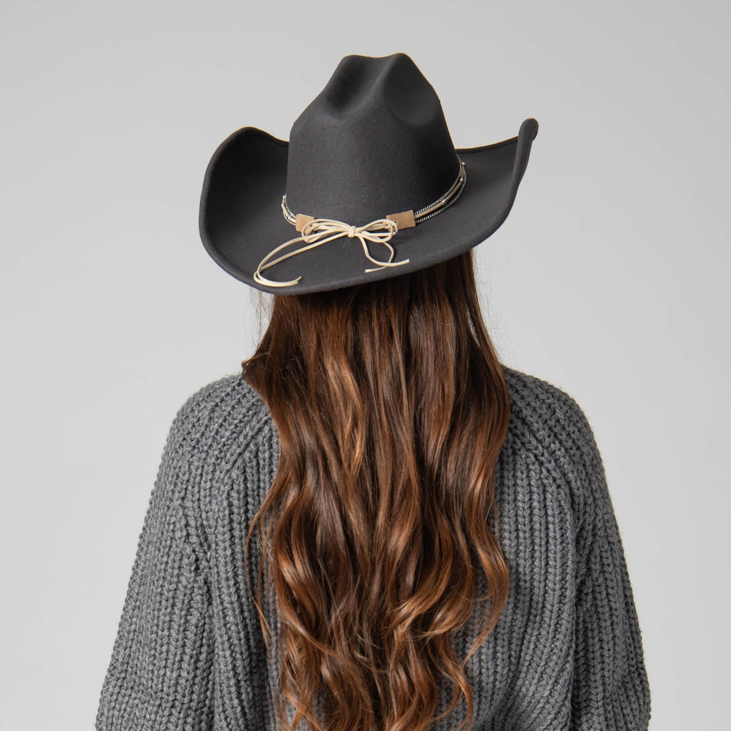 Faux Felt Cattleman's Crease Cowboy