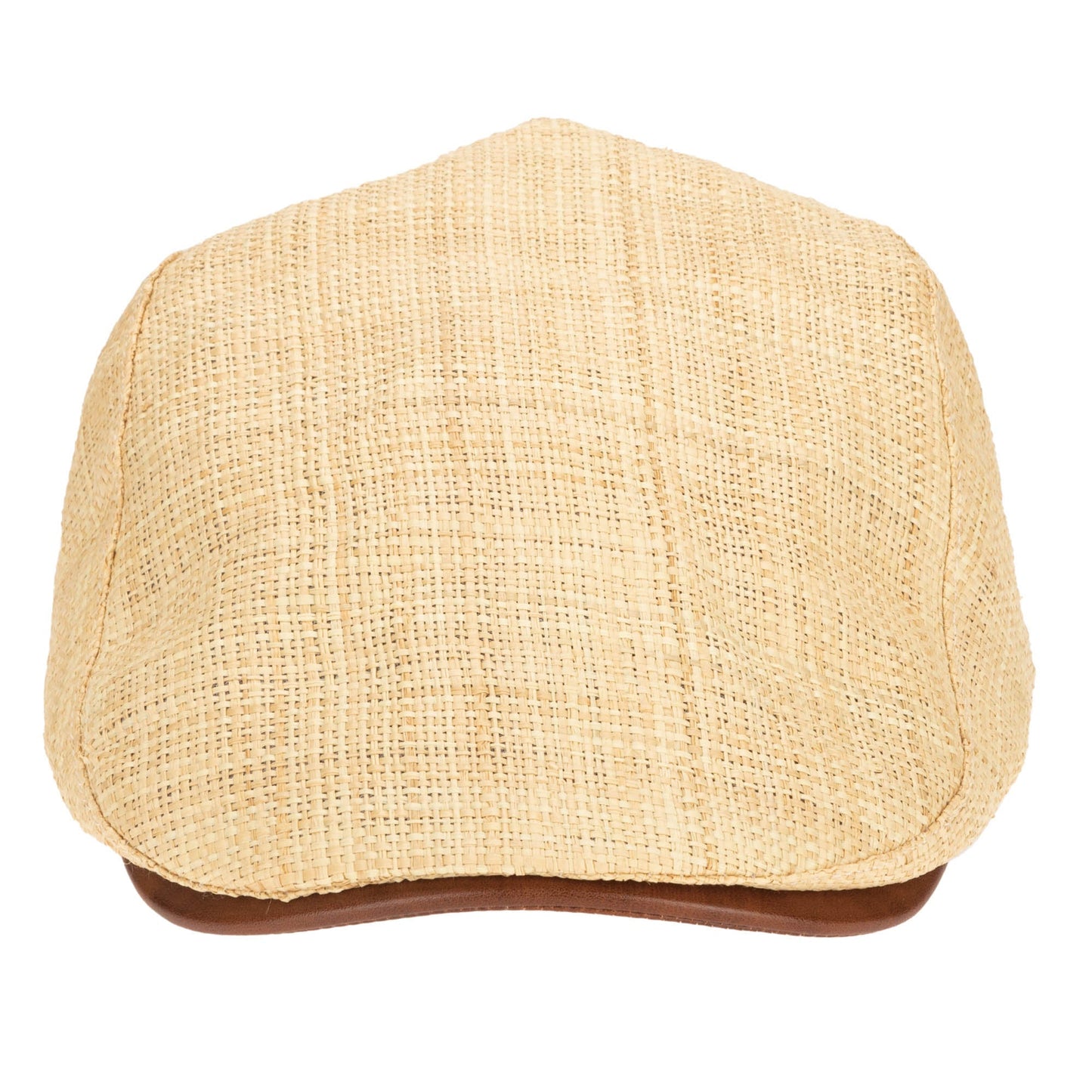 Mens Raffia Driver Hat