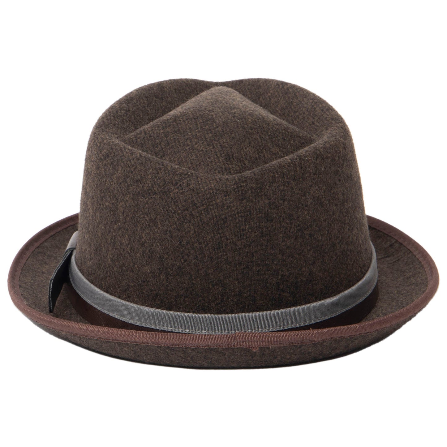 Men's Pork Pie with Debossed Logo