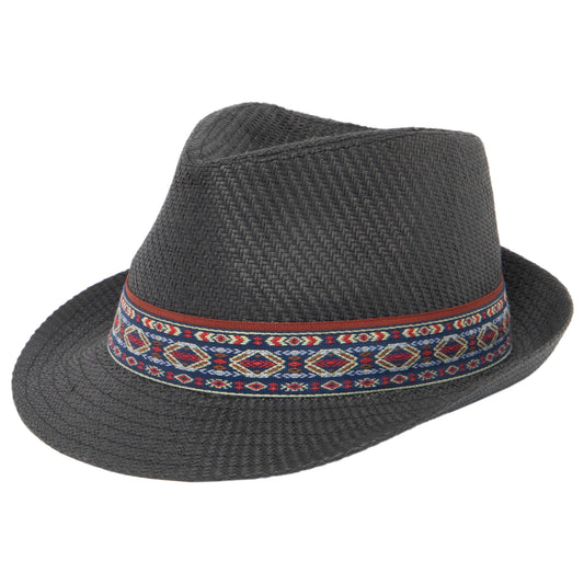 Mens Cut and Sew Paper Stingy Brim Fedora