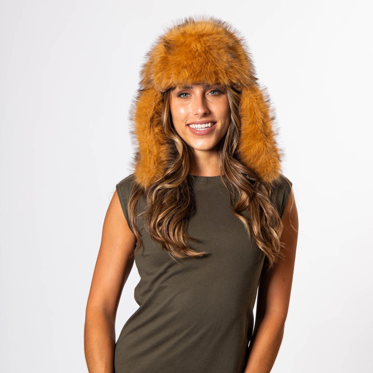 Pazza Trapper - Faux Fur with Inner Velour Lining
