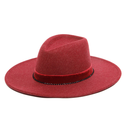 Women's Tear Drop Fedora