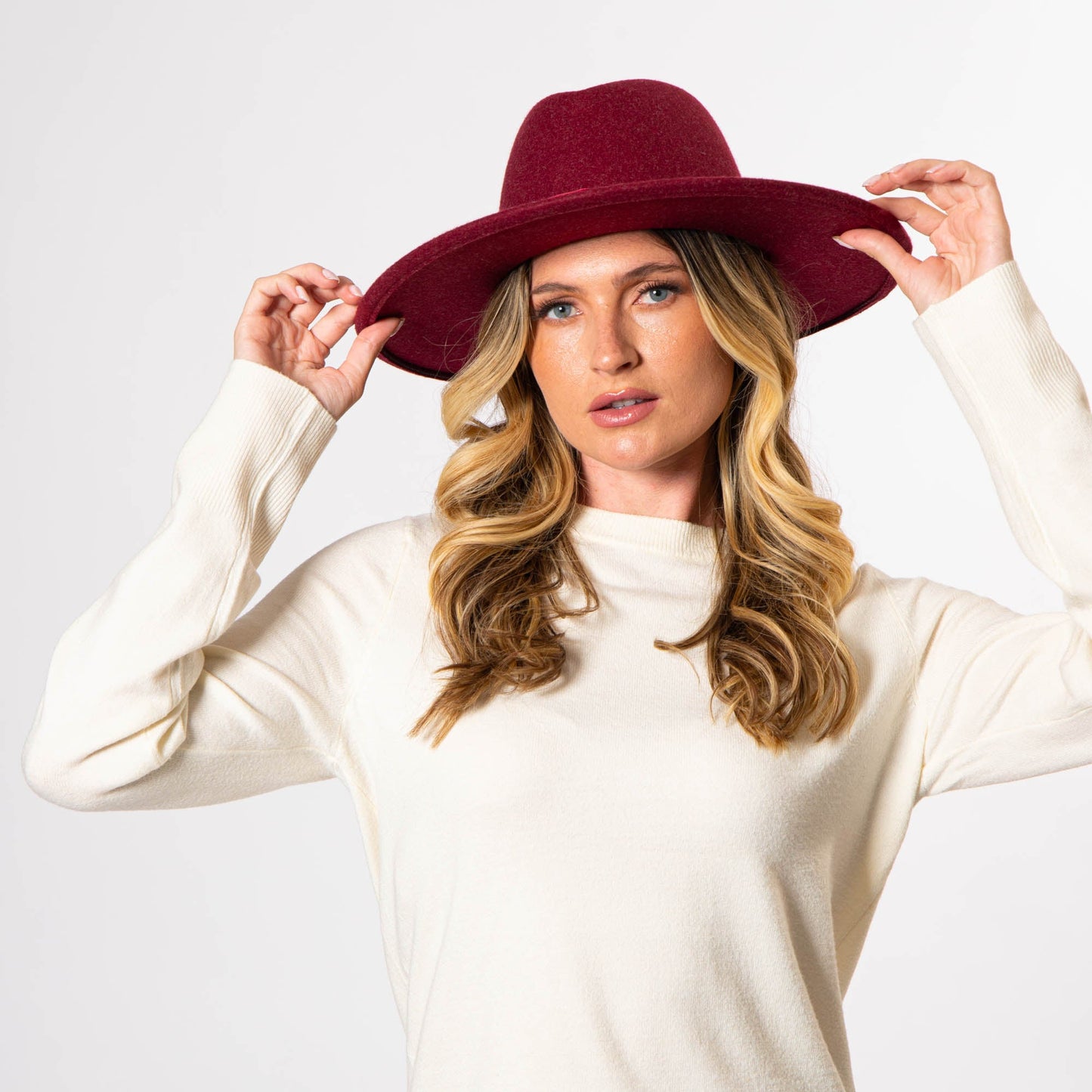 Women's Tear Drop Fedora