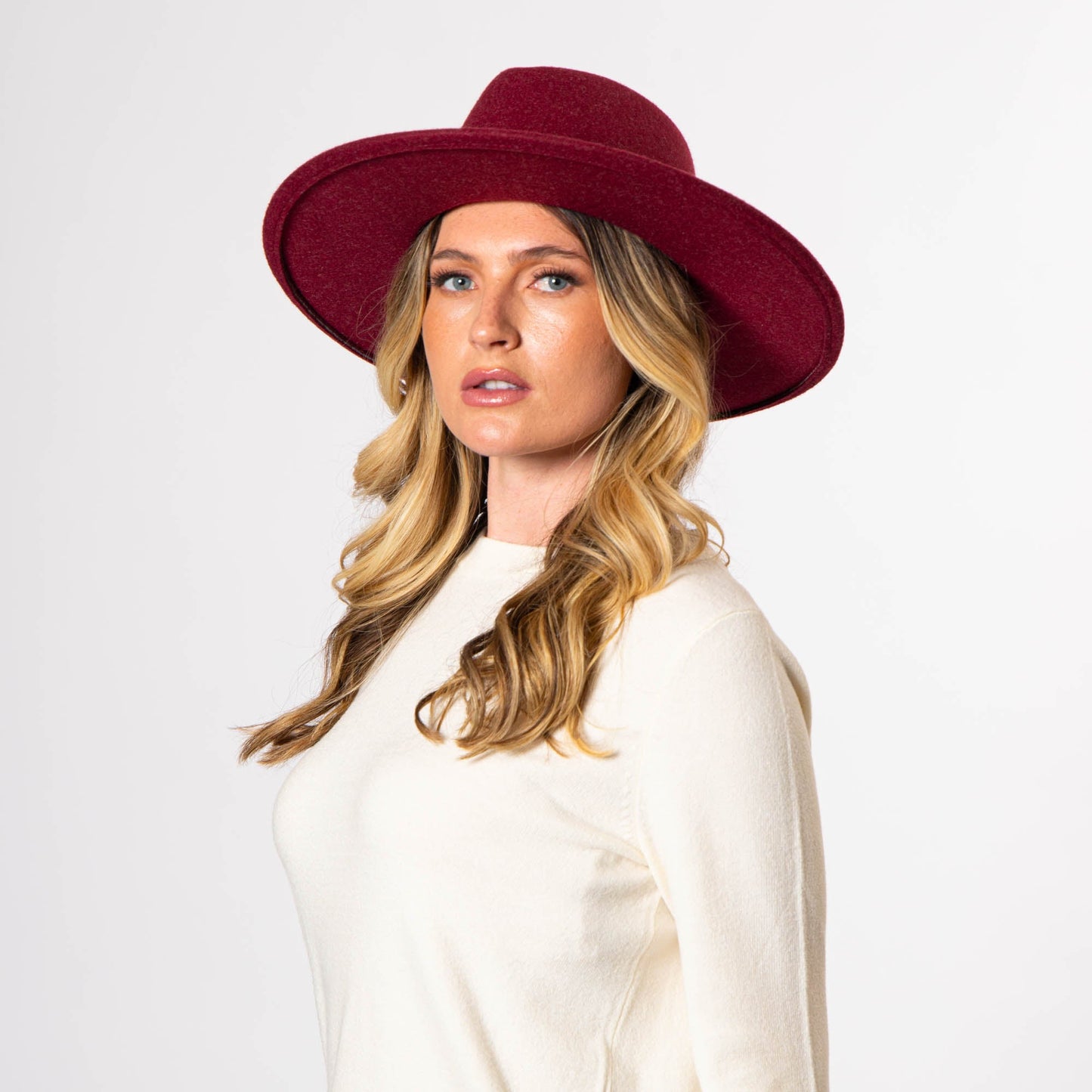 Women's Tear Drop Fedora