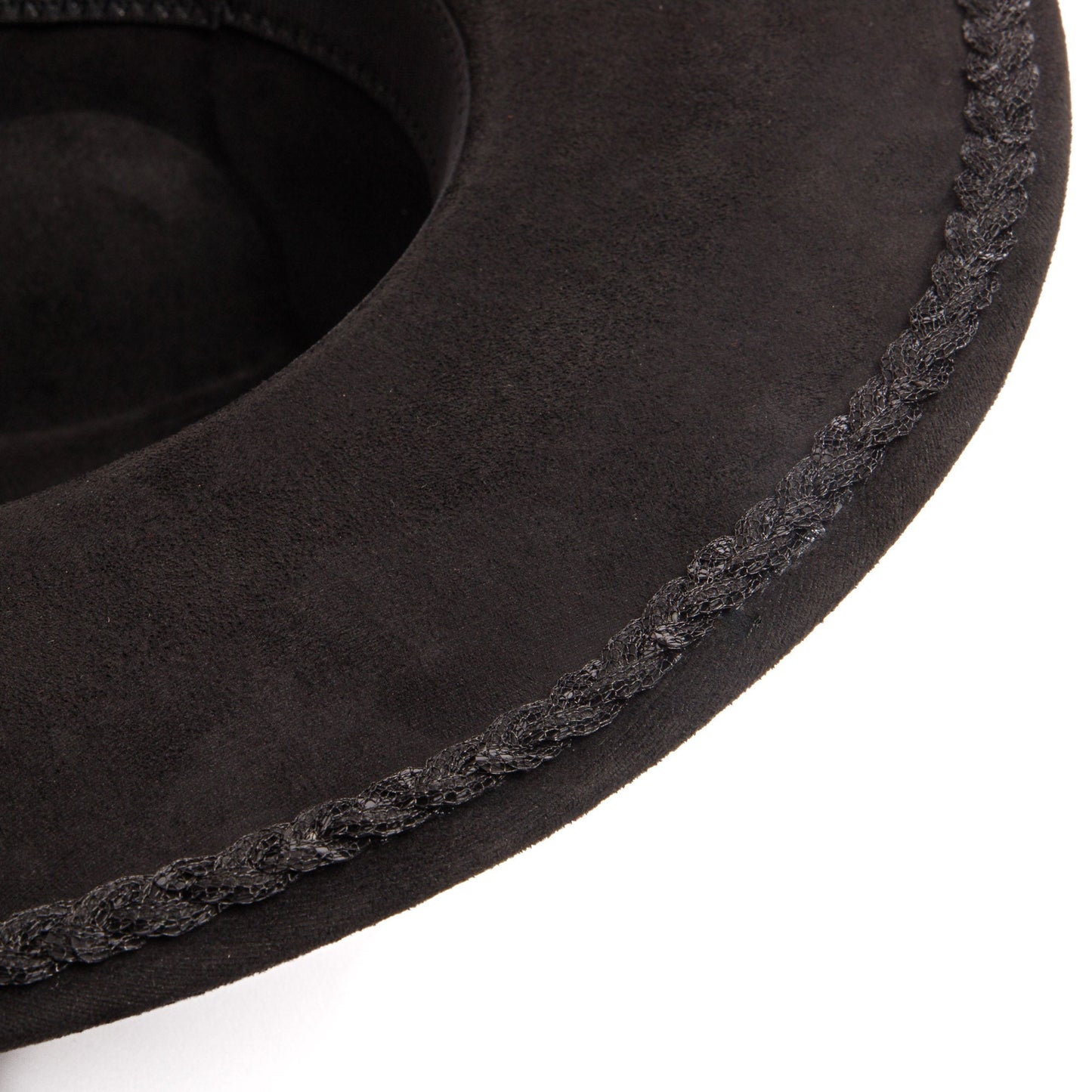 Women's Fedora with Tonal Braided Sequin Band