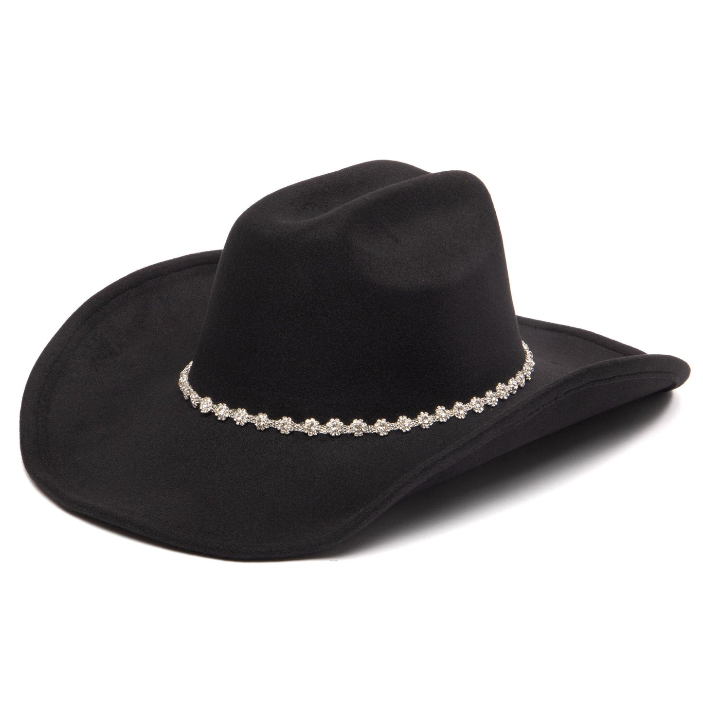 Anna Maria - Cattleman's Crease Cowboy with Rhinestone Band