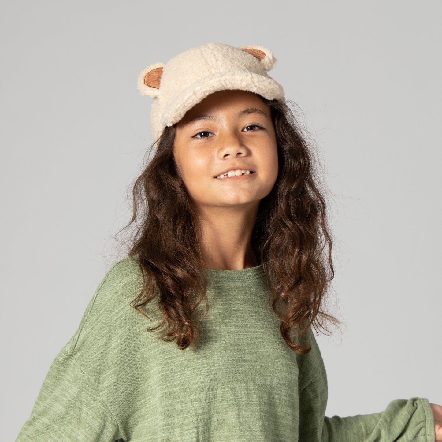 Kids Critter Sherpa Cap