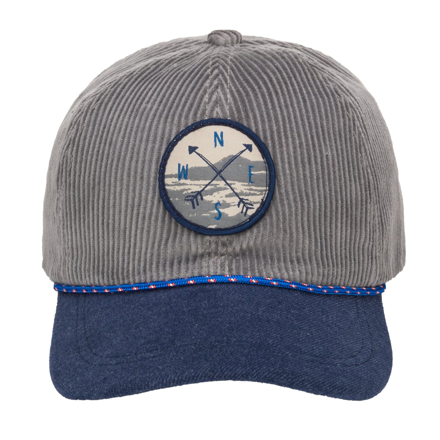 Kid's Corduroy Cap With Wool Brim