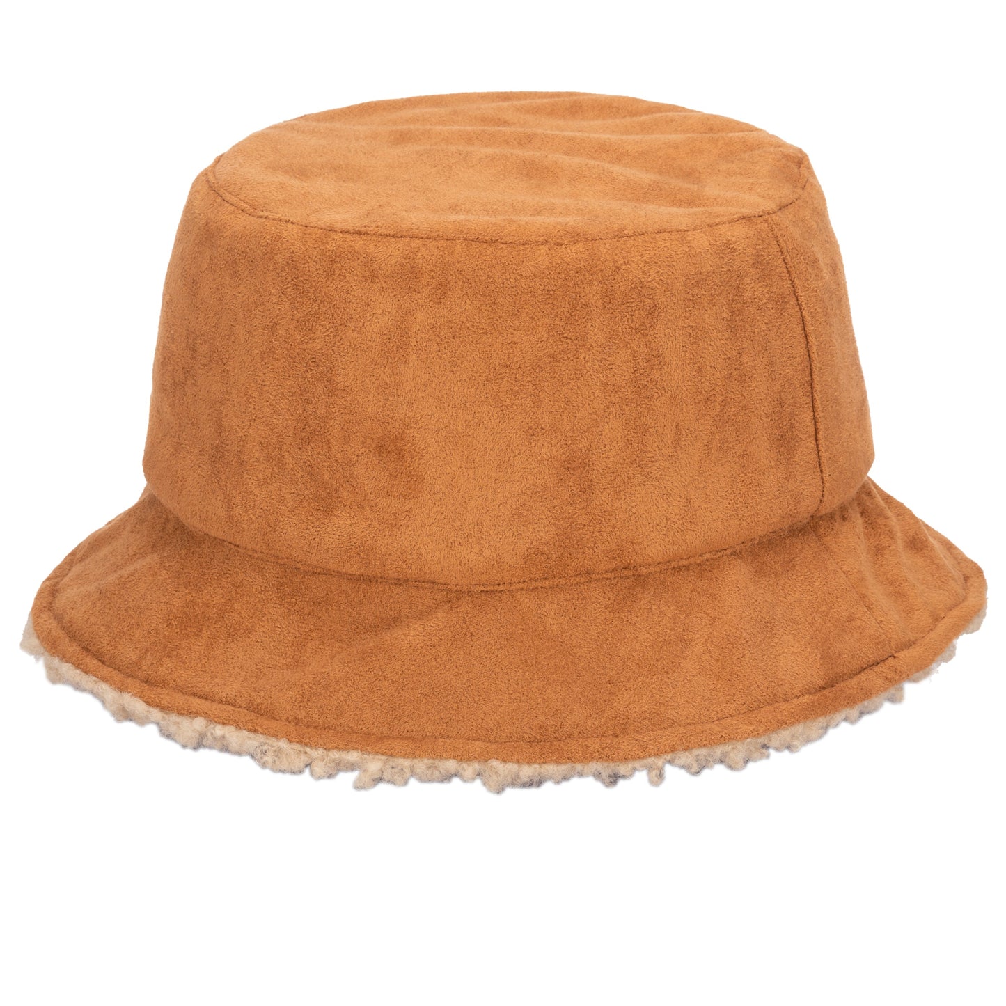 Kid's Reversible Faux Suede Bucket