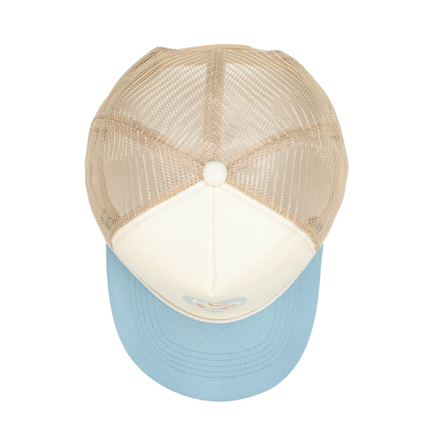 Cut and Sew Trucker Hat with Roller-skate Graphic
