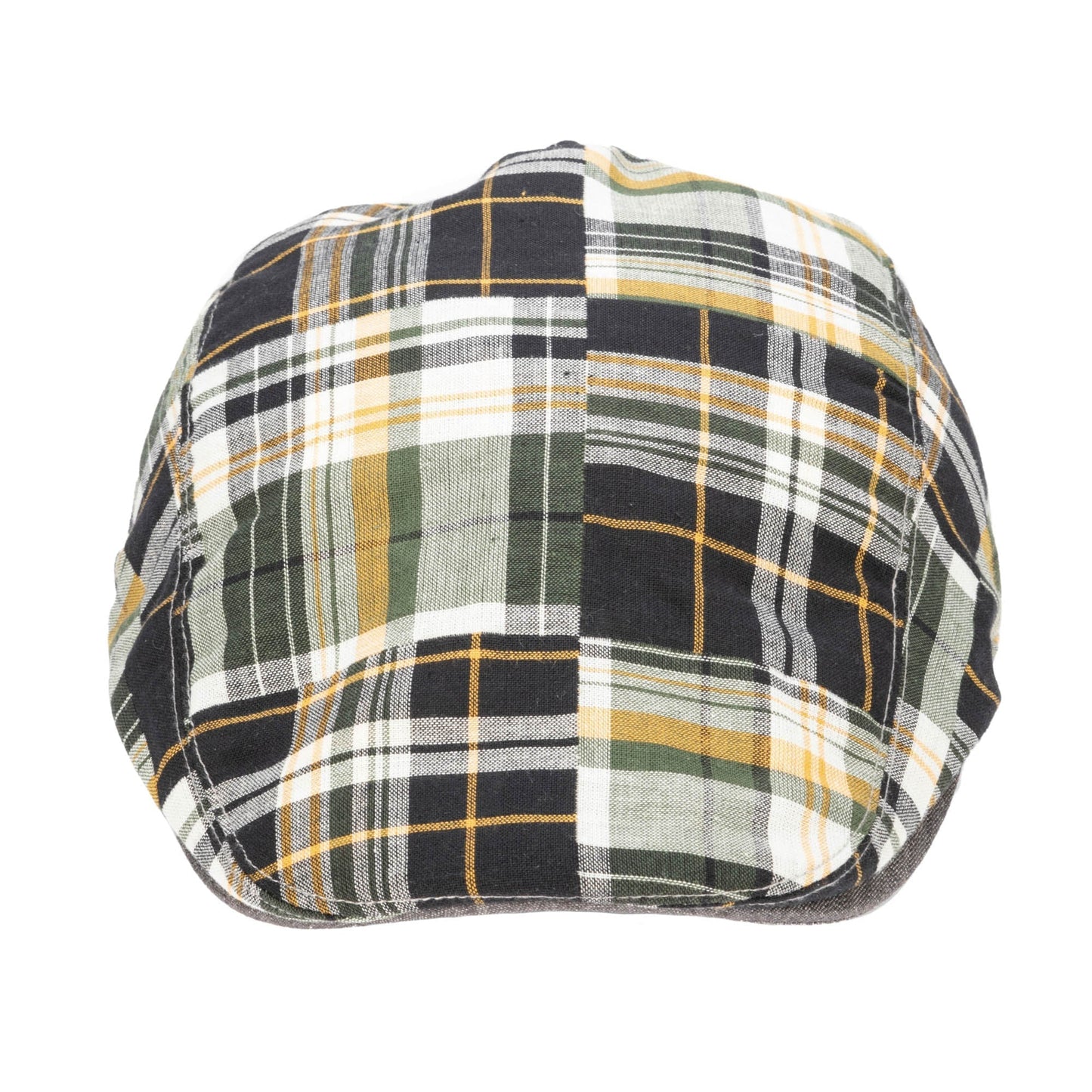 Kids Cut and Sew Plaid Drivers Hat